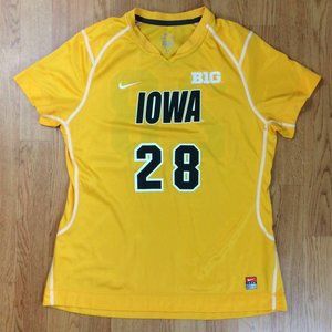 Iowa Hawkeyes Game Worn Soccer Jersey Big 10 Women